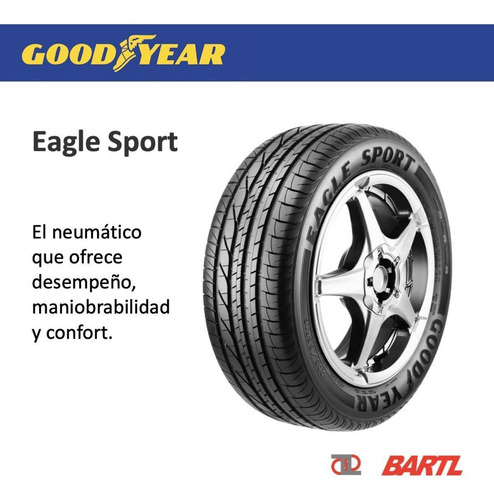 Cubierta Goodyear 195/65/15 Eagle Sport Colocada