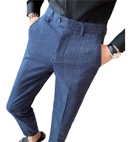 Pantalones De Vestir Para Hombre De Talla Grande, Pantalones