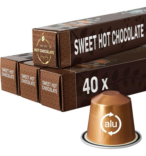 80 Cápsulas Chocolate Y Café Compatibles Nespresso® Rcoffee