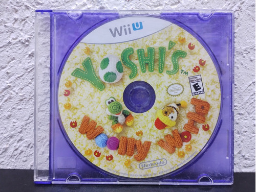 Yoshi's Woolly World Nintendo Wii U Original Solo Disco 
