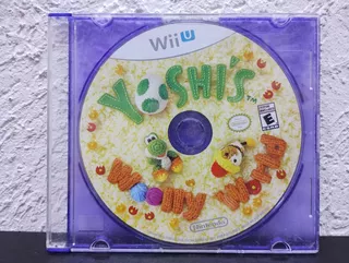 Yoshi's Woolly World Nintendo Wii U Original Solo Disco