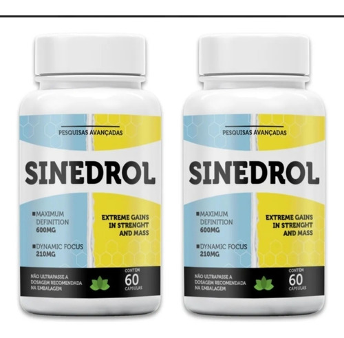 Sinedrol Original 2 Potes 120 Caps Original