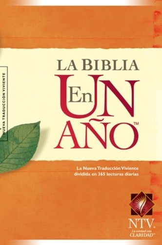 La Biblia En Un Año - Cartulina  - Ntv