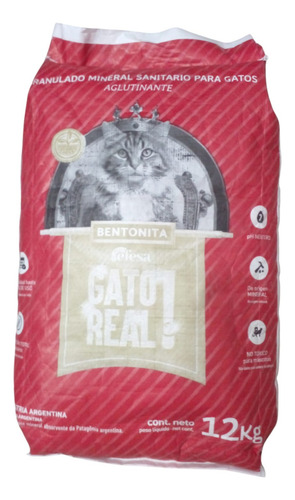 Gato Real Piedras Sanitarias Mineral Aglomerantes Gato 24kg