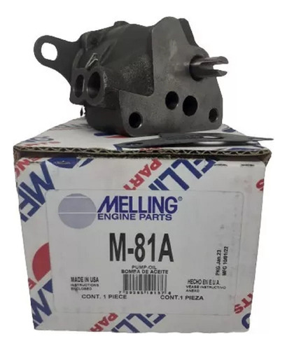 Bomba De Aceite Cherokee 4.0 Motor 242 Melling