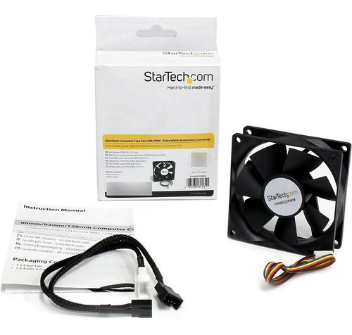 Ventilador Fan Startech Chasis Caja De Computadora Pc Torre