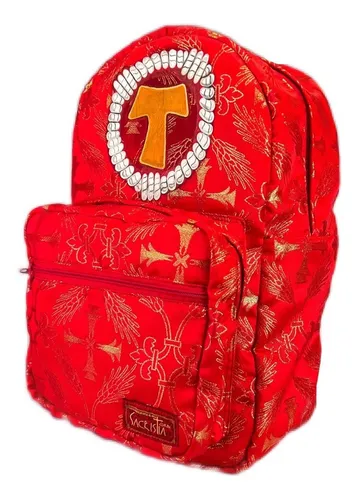 Marca de mochilas con una cruz roja hotsell