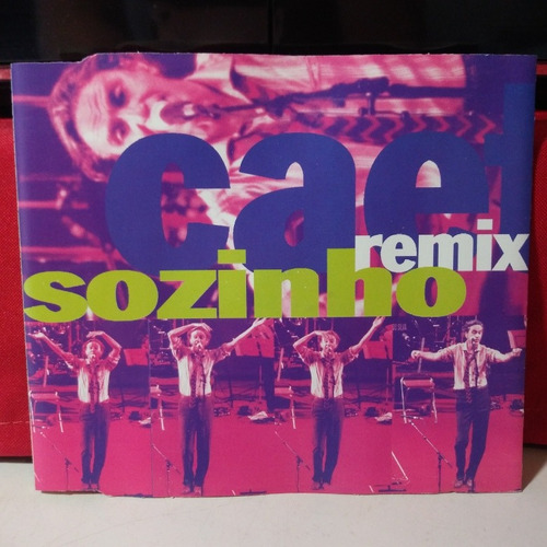 Caetano Sozinho Remix Ao Vivo Cd Simple 1999 Br Promocional
