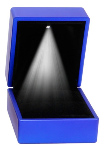 Caja De Anillos De Compromiso, Caja De Anillos Con Luz Led,