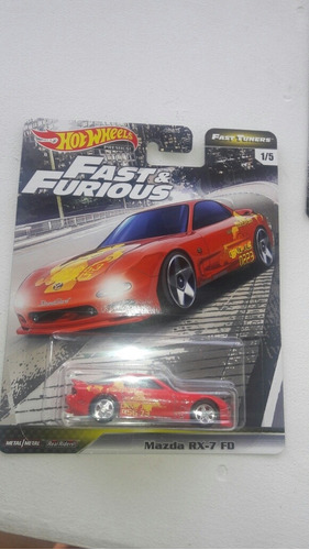 Hot Wheels Premium  Velozes E Furiosos  Rodas De Borracha 