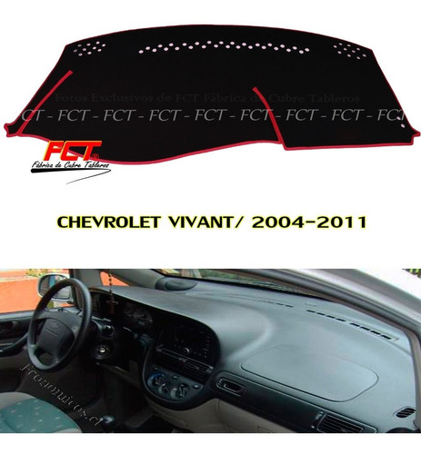 Cubre Tablero Chevrolet Vivant 2005 2007 2008 2009 2010 2011