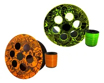 Comprar Combo 2 Carretilhas Customizadas 21 Cm + 1000 Jardas Nylon