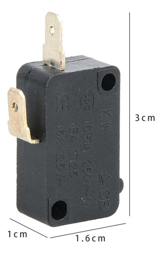 Para 3 Paquete De 2-4 Microinterruptores Para Puerta De 3