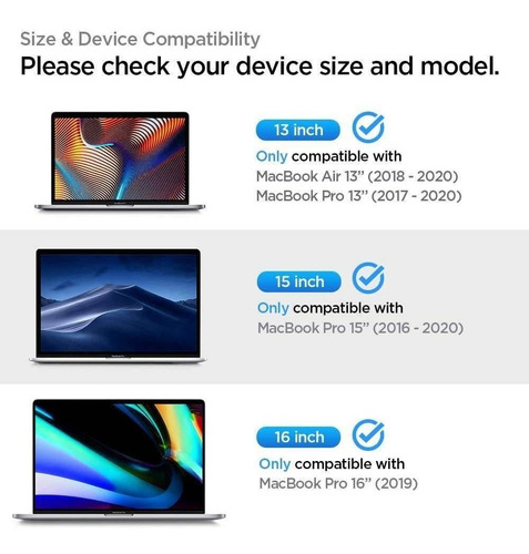 Vidrio Templado Spigen Para Macbook Air 13