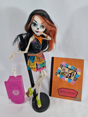 Boneca Skelita Calaveras Scaris Monster High Mattel 3 (Usado)