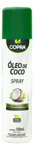 Óleo de Coco Spray sem Sabor Copra Frasco 100ml