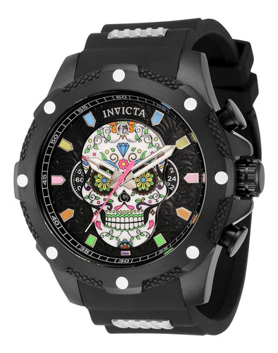 Reloj Invicta I-force 43751 Negro, Acero Hombres