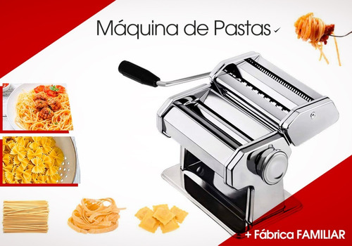 Imagen 2 de 10 de Maquina De Pastas Fabrica Familiar Fideos Lasagna Masa