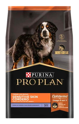 Pro Plan Sensitive Skin Cordero 15kg Con Respecto 