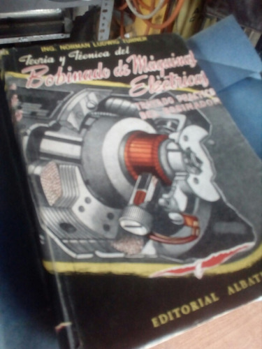 Antiguo Libro Manual Bobinados Mecanico Electricidad  Leer