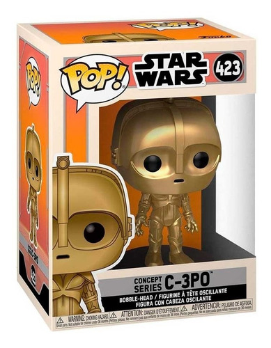 Funko Pop - Star Wars - Concept - C-3po 423 Original Nuevo