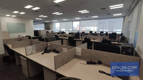 Laje Comercial Para Alugar, 406m² - Brooklin - São Paulo/sp - Lj0689