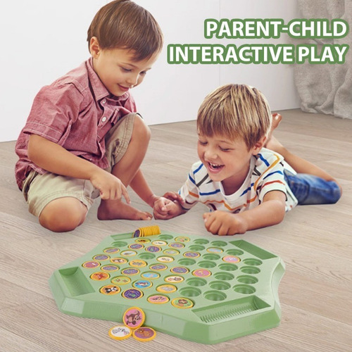 Juguete Infantil Con Juego De Mesa Abatible Para 2-4 Jugador