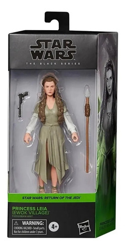 Figura Princesa Leia (ewok Village) Star Wars - Black Series