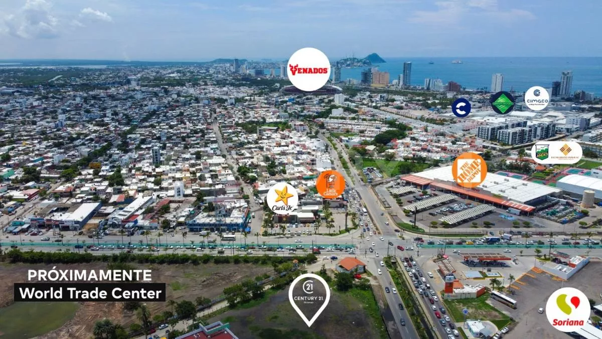 Venta De Terreno Comercial De 8,163 M2 En Mazatlan Sinaloa, México. Buen Cruce