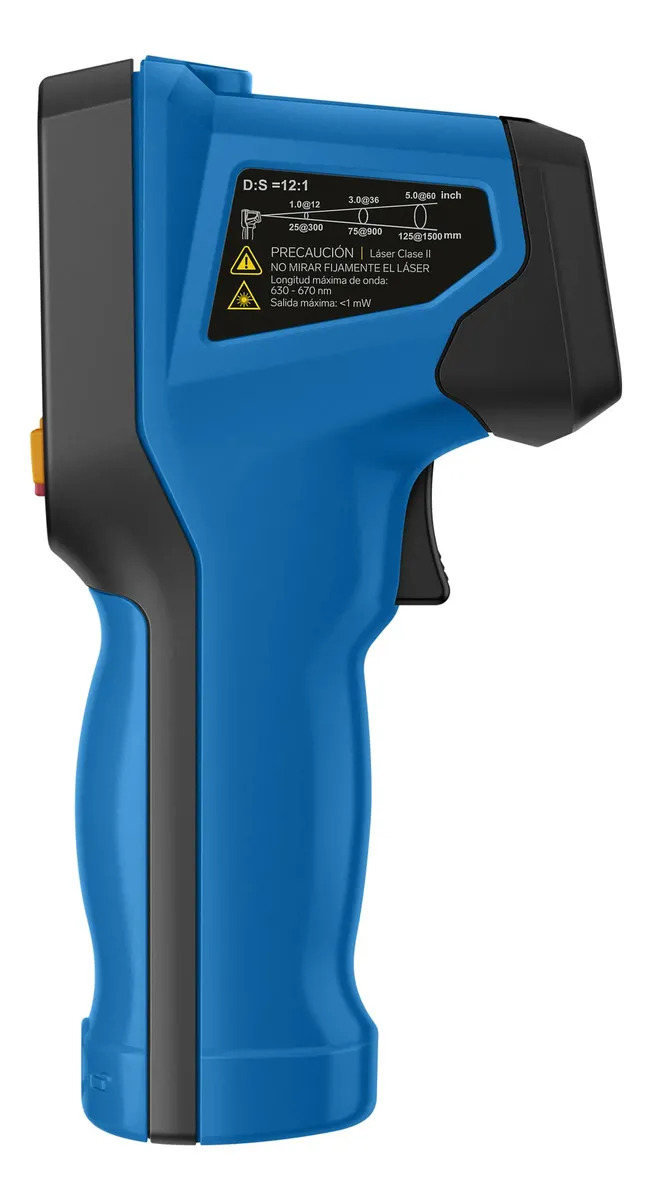 Termómetro Industrial Infrarrojo Tipo Pistola Steren Her-424