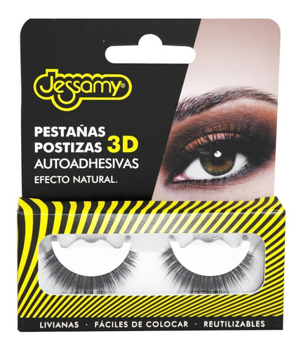 Pestañas Postizas Autoadhesivas 3d Reutilizable 22901