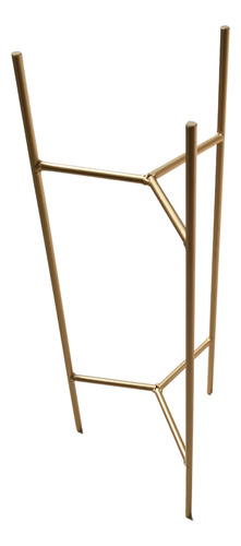 Base Alta Porta Maceta Minimalista Acero Macetero 60x25cm