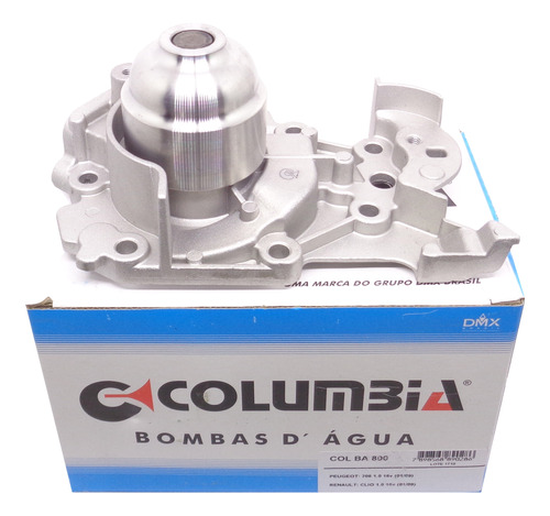 Bomba D'água Columbia Colba800 - Peugeot/renault 1.0 16v