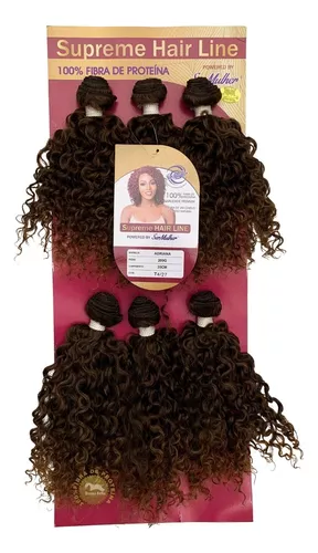 Cabelo Orgânico Bio Fibra Cacheado Adriana Ser Mulher