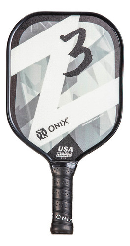 Onix Z3 Pala Para Pickleball 4 1/4 Raqueta Xtrm P Color Negro