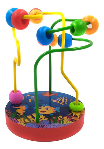 Brinquedo Educativo Mini Aramado Montanha Russa 4 Modelos Cor Peixes