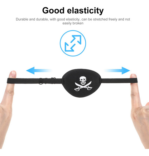 De Ojo Pirata, Máscara De Ojo , Accesorios Piratas