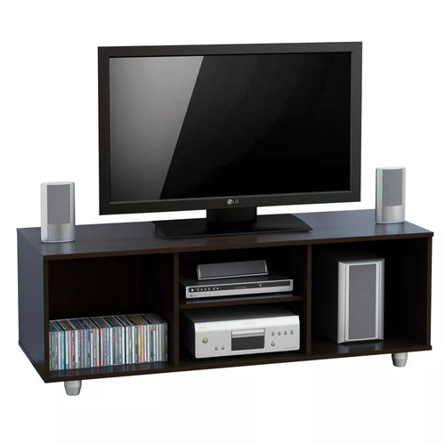 Mesa Rack Tv Lcd Led Mueble Modular Melamina Wengue