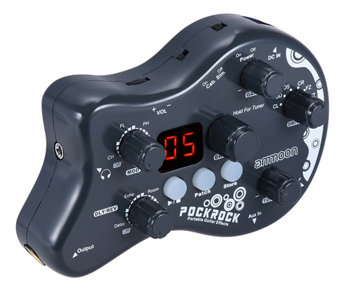 1 Procesador Multiefectos Para Guitarra Portátil Ammoon