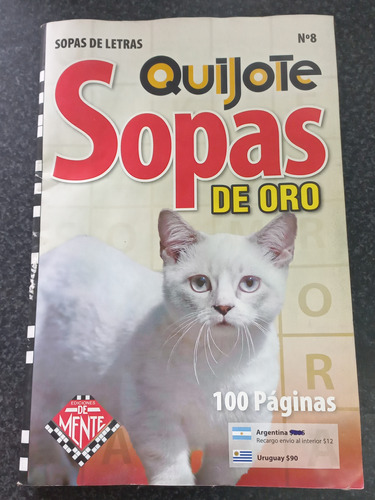 Quijote Sopas De Oro Sopa De Letras