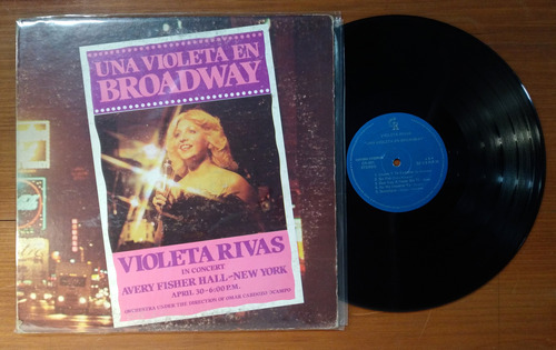 Violeta Rivas Una Violeta En Broadway 1978 Disco Lp Vinilo