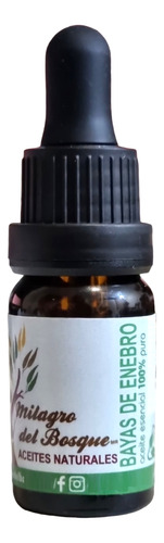 Aceite Enebro (esencial) 10 Ml 100% Puro- Milagro Del Bosque