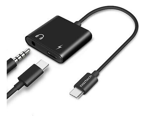 Adaptador Carga Y Audio Usb-c Y 3.5mm