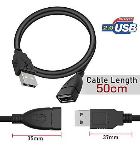 Paquete De 4 Unidades Saitech It (50 Cm, 1,5 Pies), Extensió