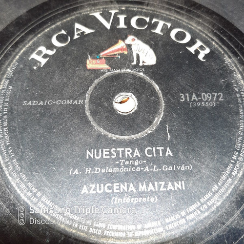 Simple Azucena Maizani Rca Victor C2