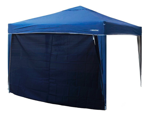 Gazebo Articulado 3x3 Metros Nautika Trixx Com 1 Parede Azul