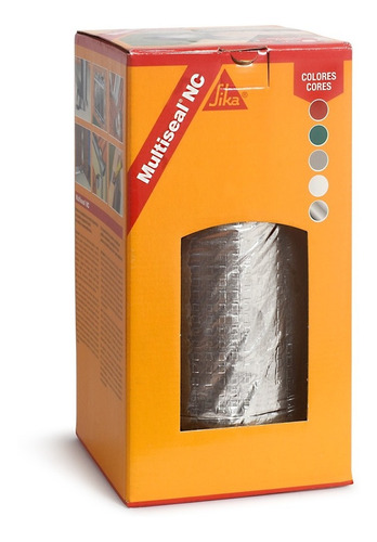 Membrana Asfáltica Adhesiva Aluminio Sika Multiseal 500mm