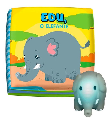 Livro De Banho Com Mascote Que Acende Tá Na Hora Do Banho