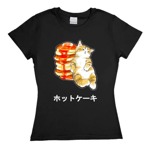 Playera Blusa Gato Anime Moda Neko Hot Cake Kawaii