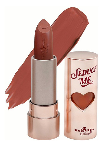 Labial Italia Deluxe Seduce Me Satin Lipstick Labial Satinado Seduce Me Color 03 Baddie Satinado